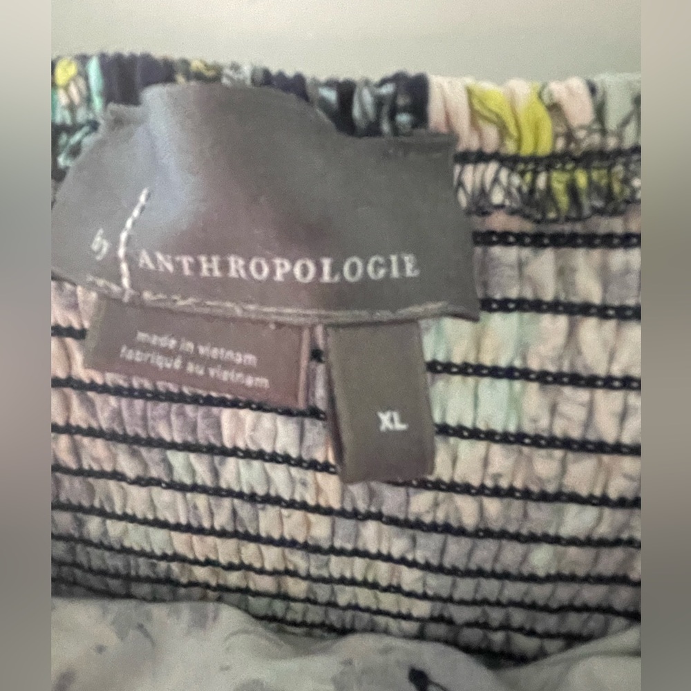 Anthropologie Ruffled Tube Top - Picture 3 of 7